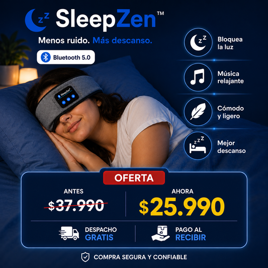 SleepZen™ Menos ruido. Más descanso.