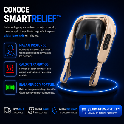 SmartRelief™ — Alivio inteligente para tu bienestar diario