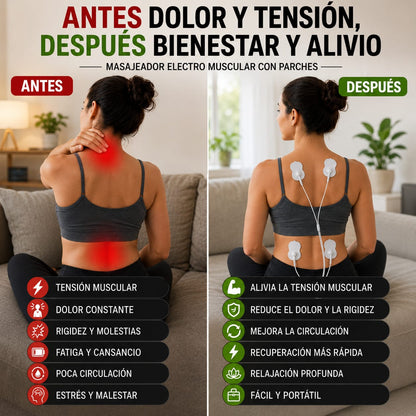 RelaxPulse™  Relaja tus músculos y recupera tu bienestar