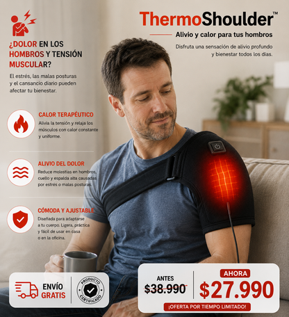 ThermoShoulder™ — Recupera el confort de tus hombros