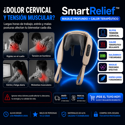 SmartRelief™ — Alivio inteligente para tu bienestar diario